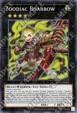Zoodiac Boarbow - OTS Tournament Pack 15 (Super Rare) [OP15-005]