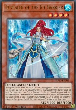 Revealer of the Ice Barrier - Structure Deck: Freezing Chains (Ultra Rare) [SDFC-002]