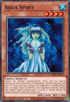 Aqua Spirit - Structure Deck: Freezing Chains (Common) [SDFC-021]