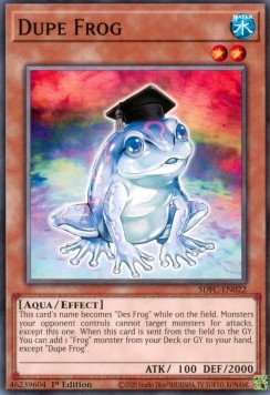 Dupe Frog⁣ - Structure Deck: Freezing Chains⁣ (Common)⁣ [022]