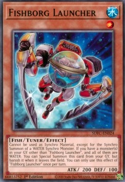 Fishborg Launcher⁣ - Structure Deck: Freezing Chains⁣ (Common)⁣ [024]