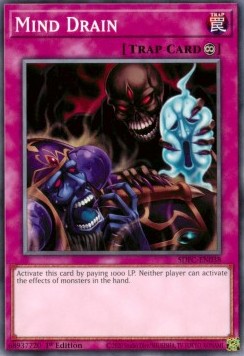 Mind Drain⁣ - Structure Deck: Freezing Chains⁣ (Common)⁣ [038]