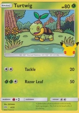 Turtwig⁣ - McDonald's Collection 25th Anniversary⁣ (Promo)⁣ [4]
