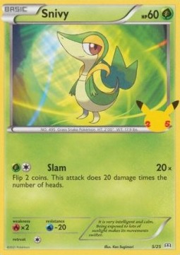Snivy⁣ - McDonald's Collection 25th Anniversary⁣ (Promo)⁣ [5]