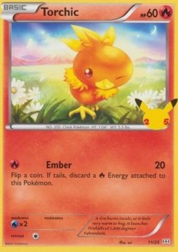 Torchic⁣ - McDonald's Collection 25th Anniversary⁣ (Promo)⁣ [11]