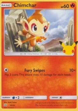 Chimchar⁣ - McDonald's Collection 25th Anniversary⁣ (Promo)⁣ [12]