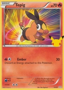 Tepig⁣ - McDonald's Collection 25th Anniversary⁣ (Promo)⁣ [13]