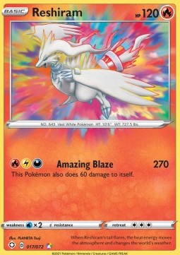 Reshiram - Shining Fates (Amazing Rare) [SHF-17]