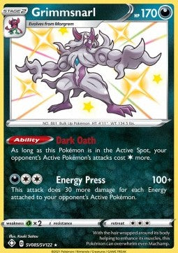 Grimmsnarl⁣ - Shining Fates⁣ (Secret Rare)⁣ [SV85]