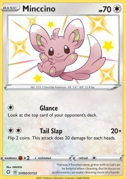 Minccino⁣ - Shining Fates⁣ (Secret Rare)⁣ [SV93]