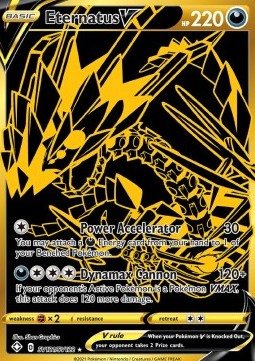 Eternatus V⁣ - Shining Fates⁣ (Secret Rare)⁣ [SV121]