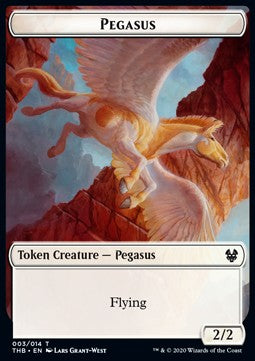 Pegasus Token (W 2/2) // Shark Token (U */*) - Magic the Gathering Products (Token) [MTGP-T 3/7]