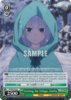 Visiting the Village, Emilia - Re:ZERO -Starting Life in Another World- The Frozen Bond (Common) [RZ/SE35-026]