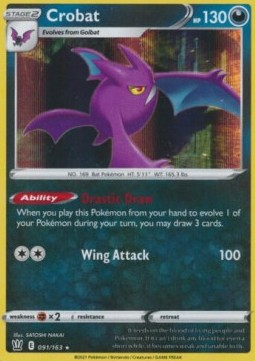 Crobat⁣ - Battle Styles⁣ (Holo Rare)⁣ [91]
