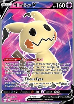 Mimikyu V⁣ - Battle Styles⁣ (Ultra Rare)⁣ [148]
