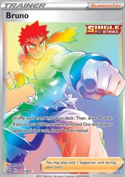 Bruno⁣ - Battle Styles⁣ (Secret Rare)⁣ [172]