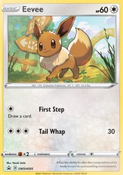 Eevee⁣ - SWSH Black Star Promos⁣ (Promo)⁣ [095]