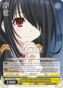Day After the Date, Kurumi - Date A Live (Common) [DAL/W79-016]