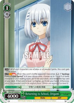 Returning to School, Origami - Date A Live (Rare) [DAL/W79-029]