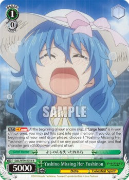 Yoshino Missing Her Yoshinon - Date A Live (Rare) [DAL/W79-031]