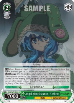 Angel Manifestation, Yoshino - Date A Live (Uncommon) [DAL/W79-038]