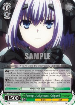Prompt Judgement, Origami - Date A Live (Common) [DAL/W79-039]
