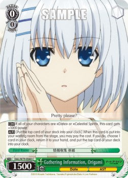 Gathering Information, Origami - Date A Live (Common) [DAL/W79-040]