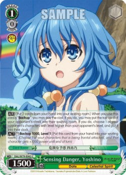 Sensing Danger, Yoshino - Date A Live (Common) [DAL/W79-042]