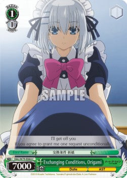 Exchanging Conditions, Origami - Date A Live (Common) [DAL/W79-044]