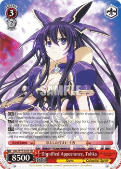 Dignified Appearance, Tohka (V.1 - Double Rare)⁣ - Date A Live⁣ (Double Rare)⁣ [052]