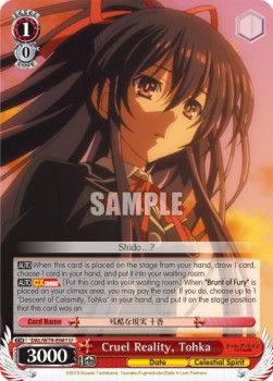 Cruel Reality, Tohka - Date A Live (Uncommon) [DAL/W79-061]