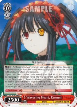 Wavering Heart, Kurumi - Date A Live (Common) [DAL/W79-065]