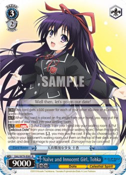 Naïve and Innocent Girl, Tohka (V.1 - Rare) - Date A Live (Rare) [DAL/W79-081]