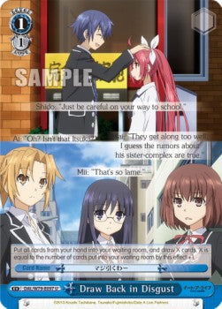 Draw Back in Disgust - Date A Live (Uncommon) [DAL/W79-097]