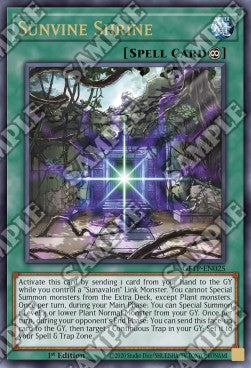 Sunvine Shrine⁣ - Ghosts From the Past⁣ (Ultra Rare)⁣ [025]