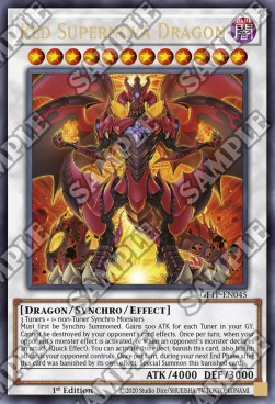 Red Supernova Dragon⁣ - Ghosts From the Past⁣ (Ultra Rare)⁣ [045]