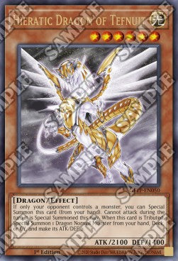 Hieratic Dragon of Tefnuit⁣ - Ghosts From the Past⁣ (Ultra Rare)⁣ [050]