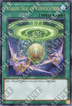 Hieratic Seal of Convocation⁣ - Ghosts From the Past⁣ (Ultra Rare)⁣ [054]