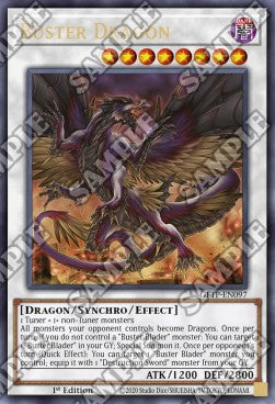 Buster Dragon⁣ - Ghosts From the Past⁣ (Ultra Rare)⁣ [097]