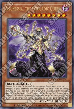 Amunessia, the Ogdoadic Queen (V.1 - Ultra Rare)⁣ - Ancient Guardians⁣ (Ultra Rare)⁣ [008]