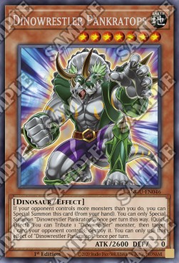 Dinowrestler Pankratops (V.1 - Rare)