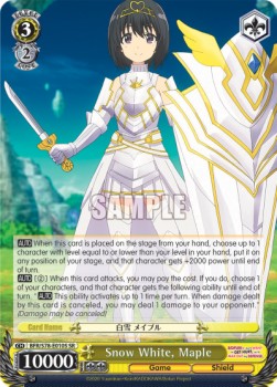 Snow White, Maple (V.2 - Super Rare) - BOFURI: I Don’t Want to Get Hurt, so I’ll Max Out My Defense. (Super Rare) [BFR/S78-010]