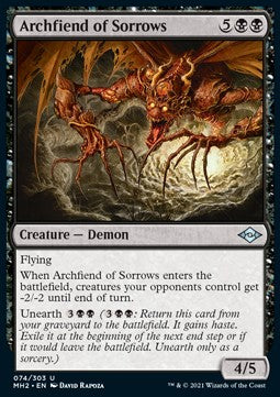 Archfiend of Sorrows - Modern Horizons 2 (Uncommon) [MH2-74]