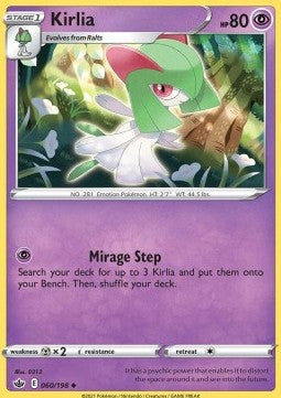 Kirlia⁣ - Chilling Reign⁣ (Uncommon)⁣ [060]