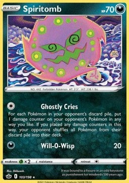 Spiritomb⁣ - Chilling Reign⁣ (Rare)⁣ [103]