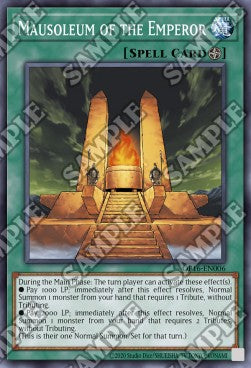 Mausoleum of the Emperor - OTS Tournament Pack 16 (Super Rare) [OP16-006]