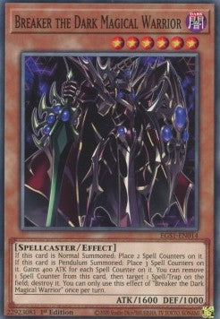 Breaker the Dark Magical Warrior⁣ - Egyptian God Deck: Slifer the Sky Dragon⁣ (Common)⁣ [014]
