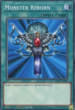 Monster Reborn⁣ - Egyptian God Deck: Slifer the Sky Dragon⁣ (Common)⁣ [023]