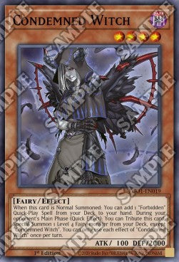 Condemned Witch - Egyptian God Deck: Obelisk the Tormentor (Common) [EGO1-019]