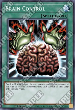 Brain Control - Egyptian God Deck: Obelisk the Tormentor (Common) [EGO1-023]